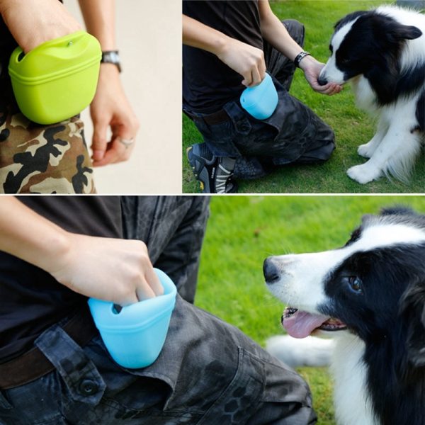 1PC Portable Pet Dog Training Bag Food Reward Waist Bags Pet Supplies Pouch Obedience Agility Outdoor Feed Storage Waist Bags 2