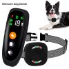 Smart Dog Training Collar Automatic Anti Barking Collar For Dog Bark Stopper 800m Remote Control Pet Training Collar Waterproof 1