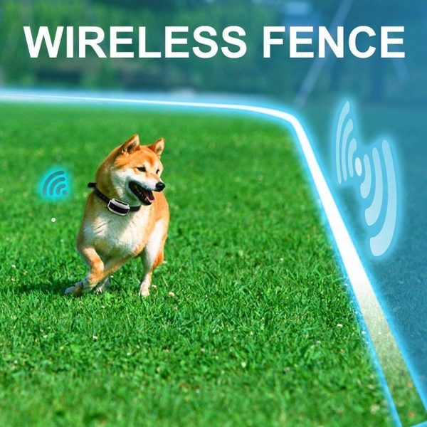1/2/3 Wireless Electric Dog Pet Fence Shock Collar System Waterproof Transmitter 100g2280 5
