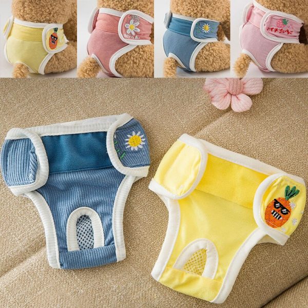 Lovely Female Dog Diapers Pet Dog Panties 3
