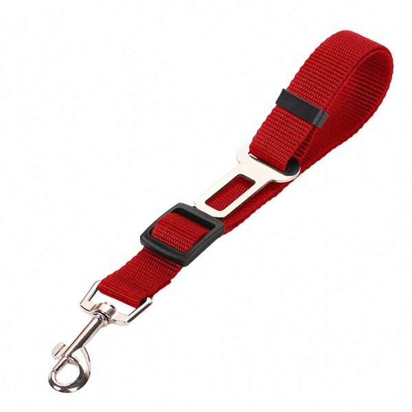 Pet Dog Car Seat Belts Harness Vehicle 1pcs Puppy Adjustable Leader Clip Dog Supplies Safety Pet Products 5