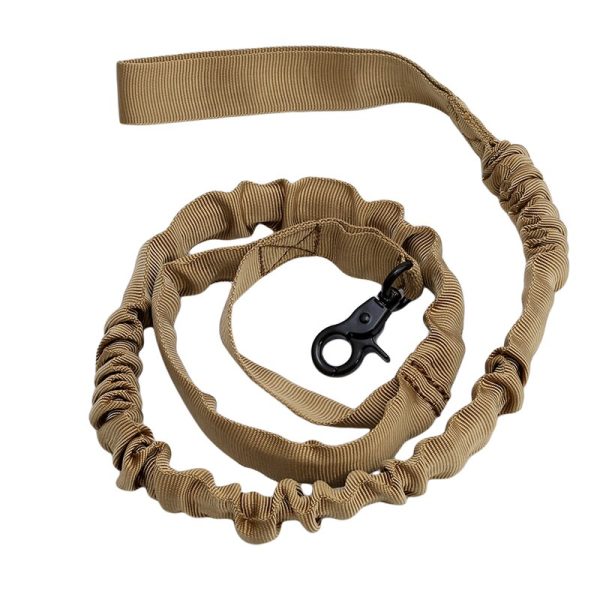 Army Tactical Dog Training Leash Nylon Bungee Leashes Pet Military Lead Belt 5