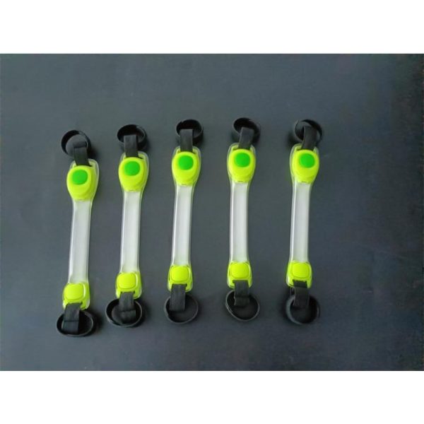 Coleira de Led para Cachorros de Estimação Antiperda/Evite Acidentes de Carro Coleira Faixa Luminosa LED de Segurança Noturna Brilho Piscante Coleira para Animais de Estimação 6