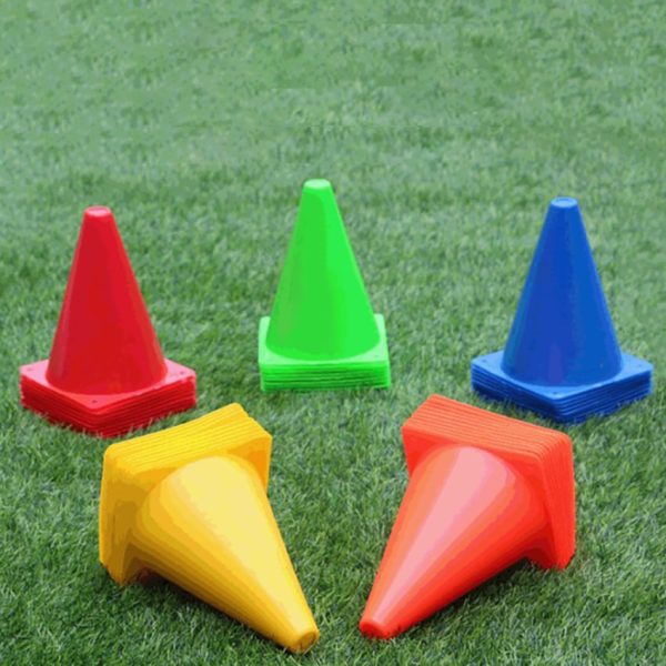 10pcs / batch pet training stake 18cm PE warning signs 1