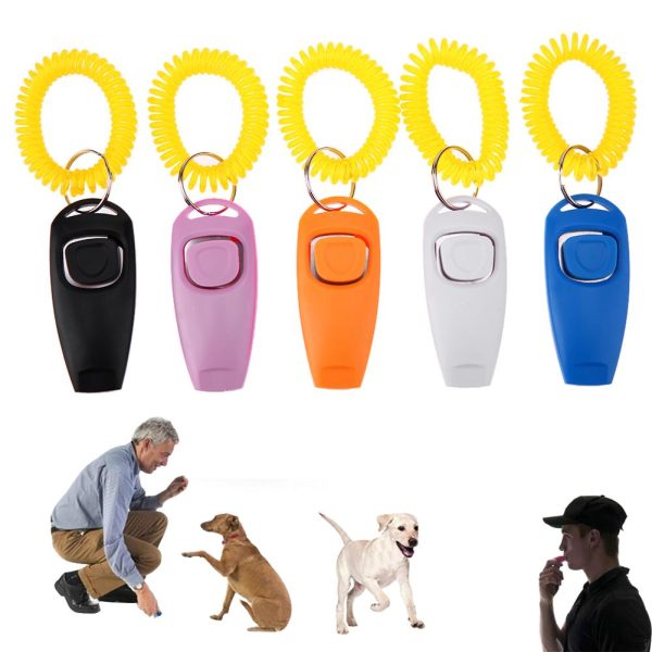 Dog Pet Training Whistle and Clicker 5