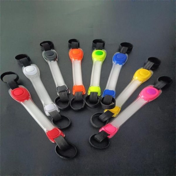 Coleira de Led para Cachorros de Estimação Antiperda/Evite Acidentes de Carro Coleira Faixa Luminosa LED de Segurança Noturna Brilho Piscante Coleira para Animais de Estimação 1