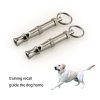 1 peça Apito para cães de estimação Gato Treinamento de cães Obediência Ultrassônico Som supersônico Repeller Pitch Stop Barking Silencioso Apitos para cães 4