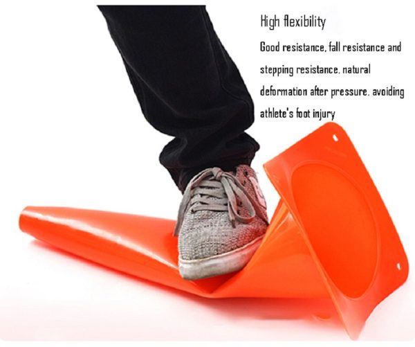 10pcs / batch pet training stake 18cm PE warning signs 6