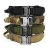 Durable Military Tactical Dog Collar Bungee Leash 2