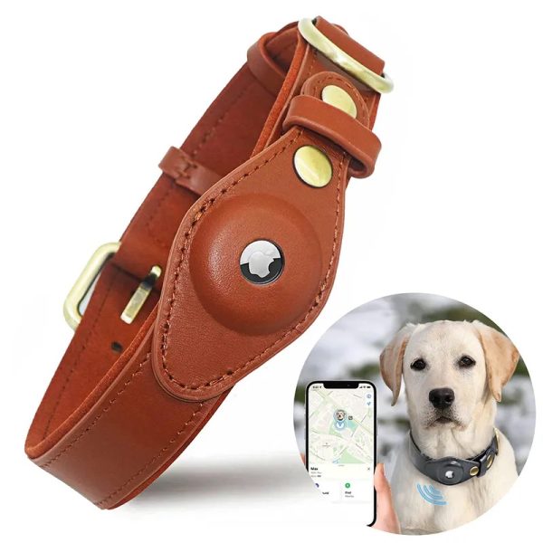 1-Luxury-Genuine-Couro-Dog-Airtag-Collar-Anti-lost-Cowhide-Pet-Collar-For-Puppy-Medium-Large-Dog